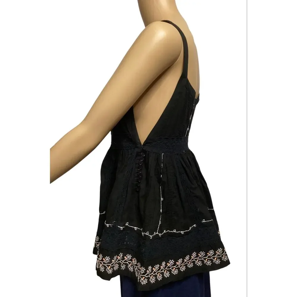 Free People embroidered babydoll